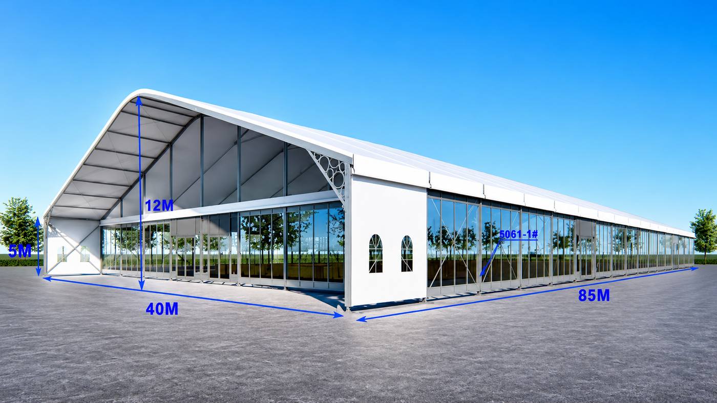 Clearspan structure